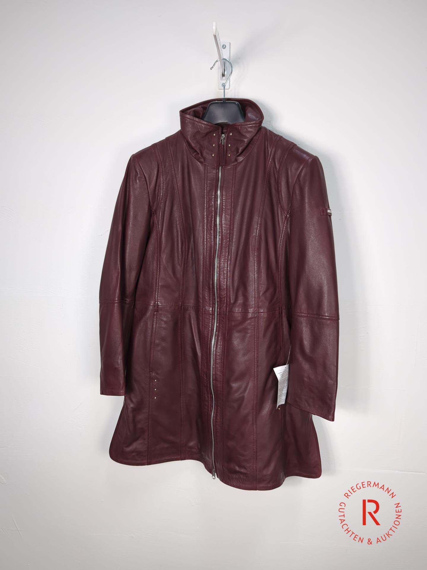 LEDERMANTEL DAMEN GRÖSSE 44